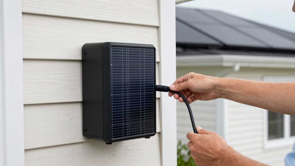 solar backup power stations