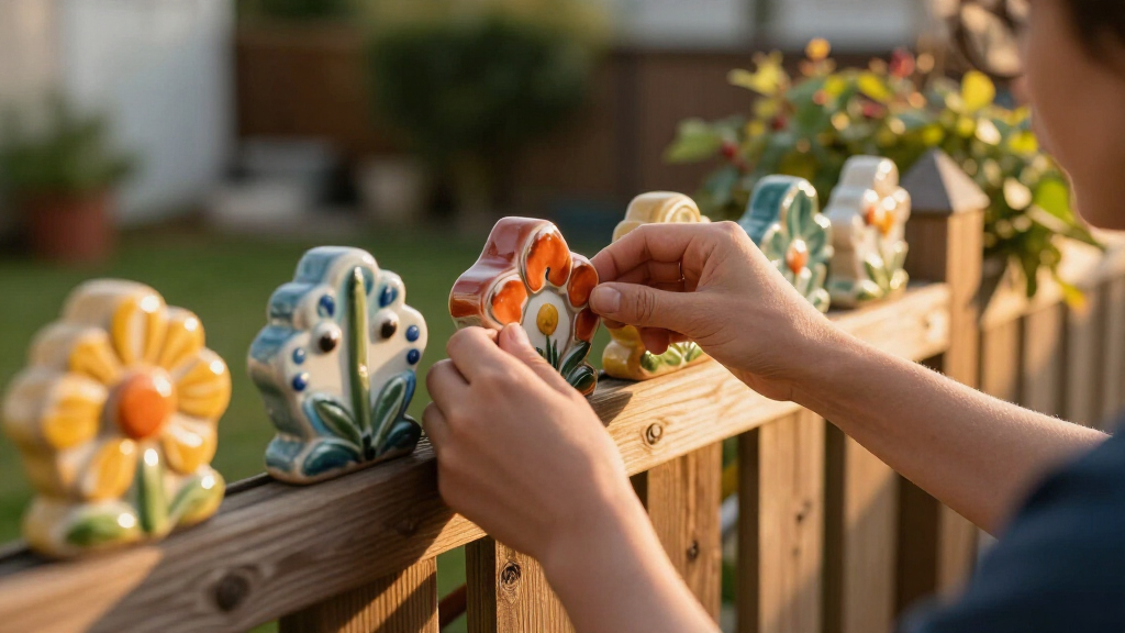 best garden fence decorations
