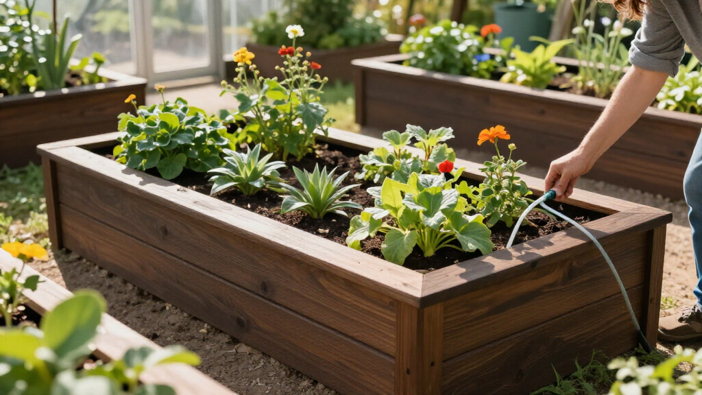 best self-watering raised garden beds