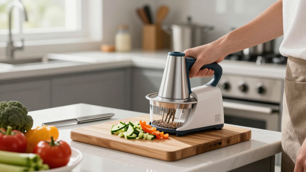 compact electric food choppers