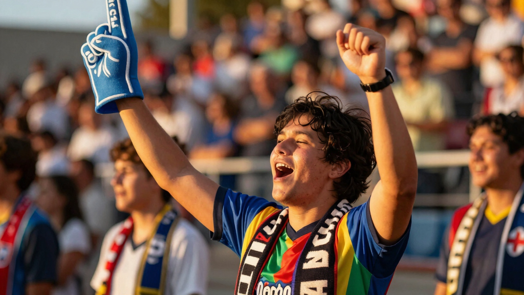 soccer fan apparel