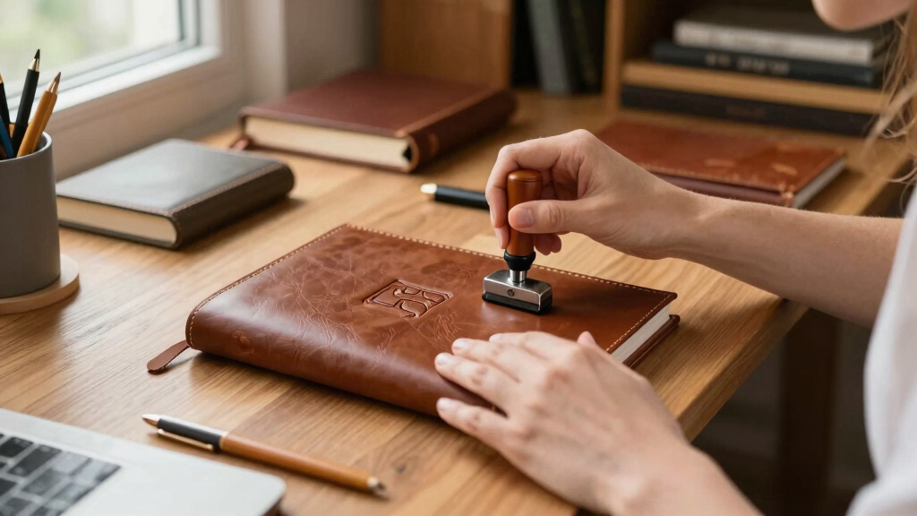 personalized leather journals