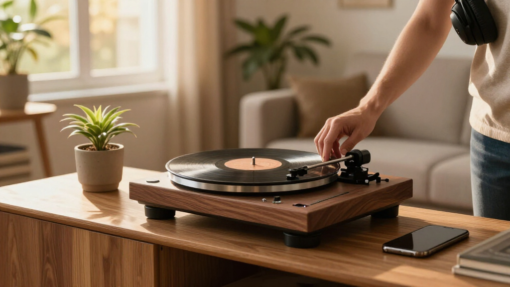 wireless turntables with Bluetooth