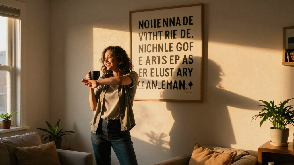 motivational quote wall art