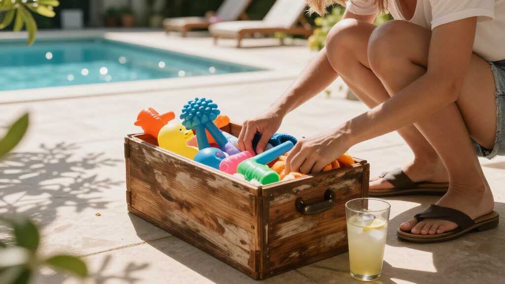 best deck box for pool toys and towels