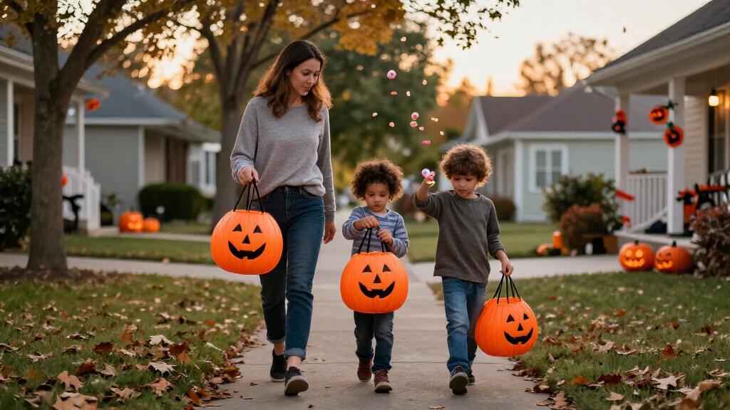 Halloween trick-or-treat bags for kids