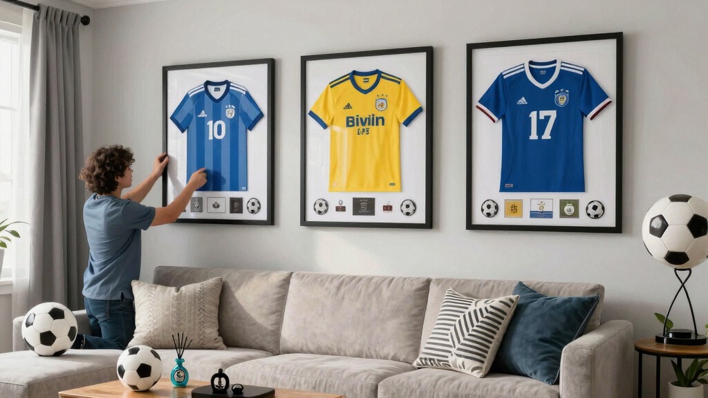 soccer-themed home decor