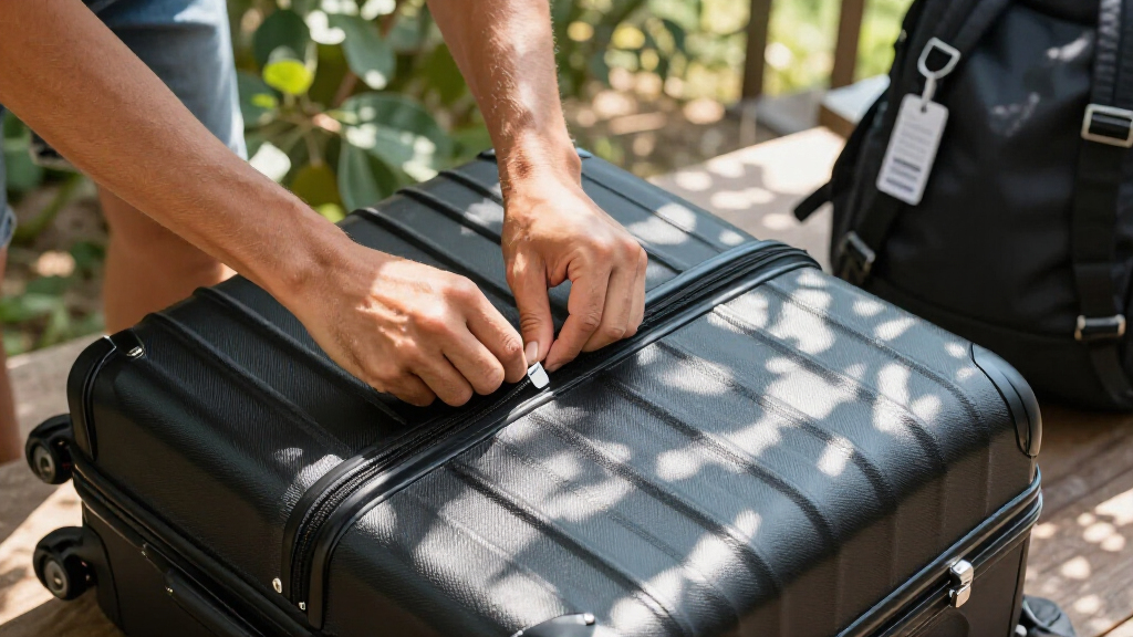 hard shell trunk for long trips premium