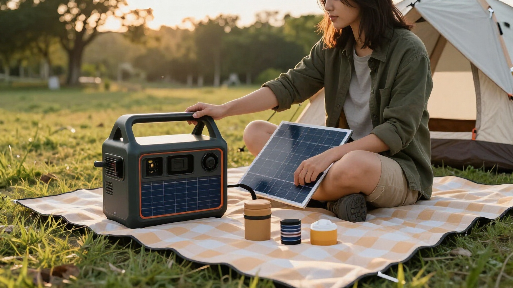 solar generator for camping