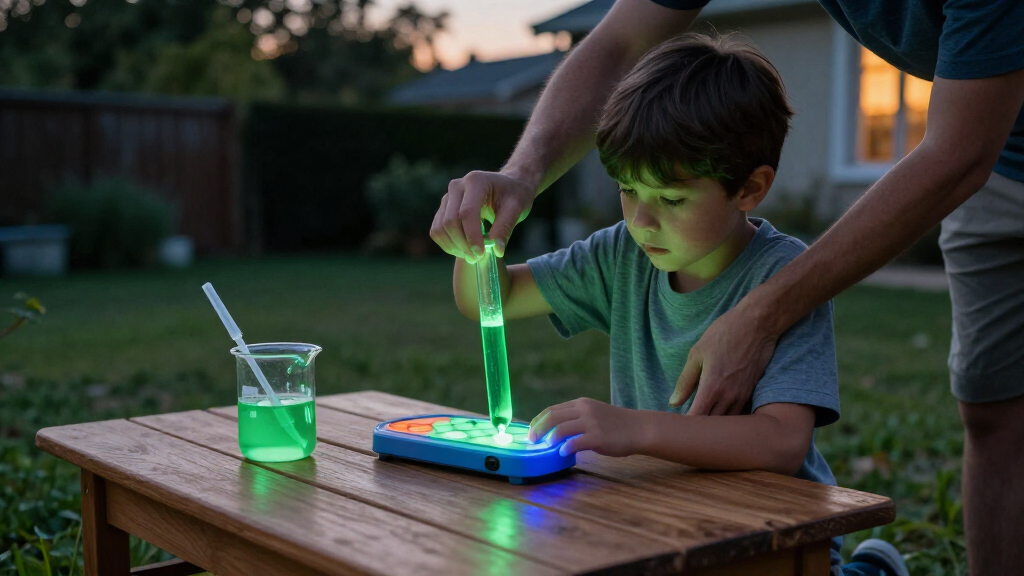 glow in the dark science kits for kids