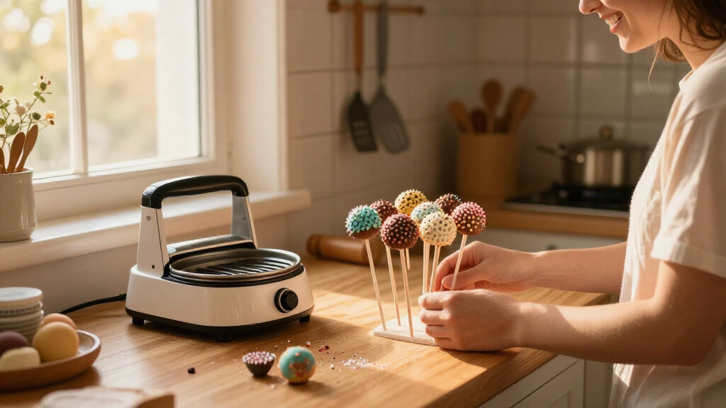 electric cake pop maker commercial