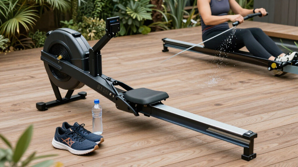 rowing machine water