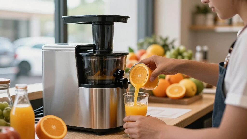 commercial juicer for juice bar