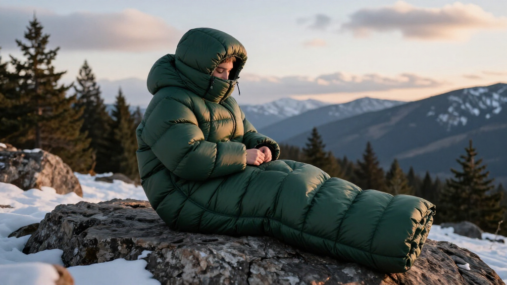 best premium down sleeping bag for winter