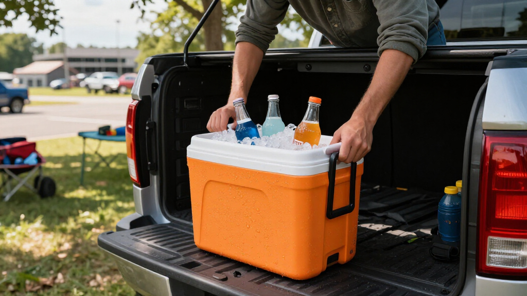 portable tailgate party coolers