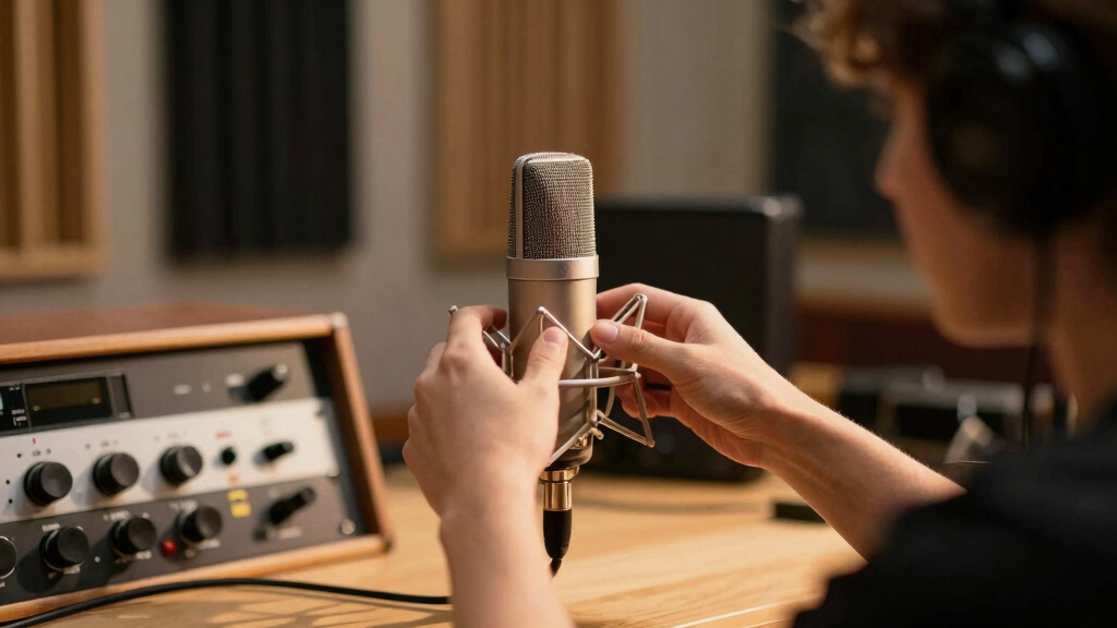 professional studio condenser microphones