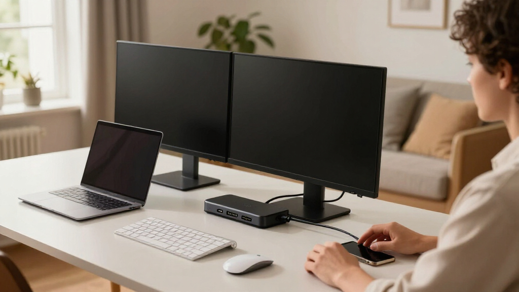 docking stations with dual displayport 14
