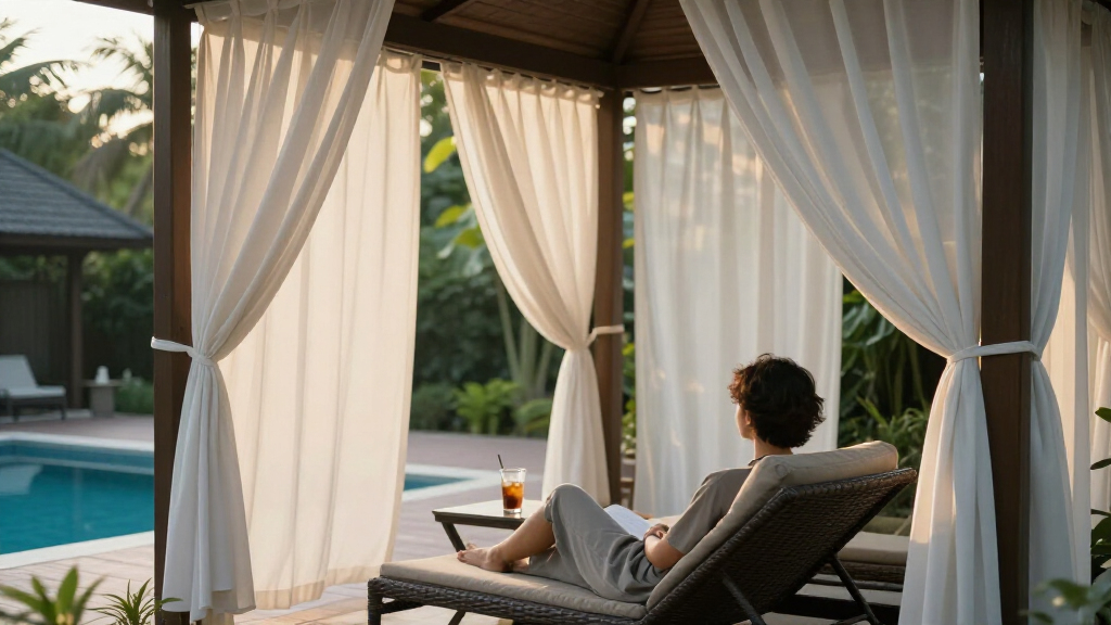 best permanent gazebo with curtains