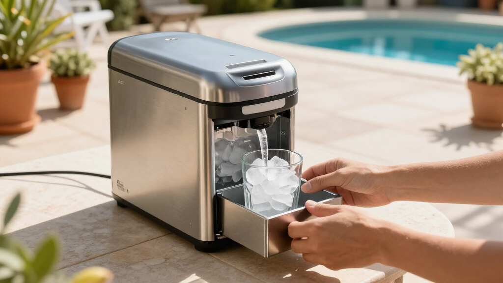 best outdoor ice maker for patio