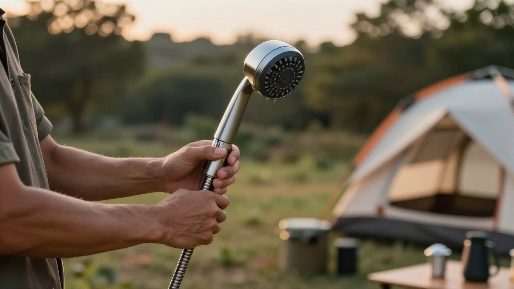 best shower hose extensions for camping