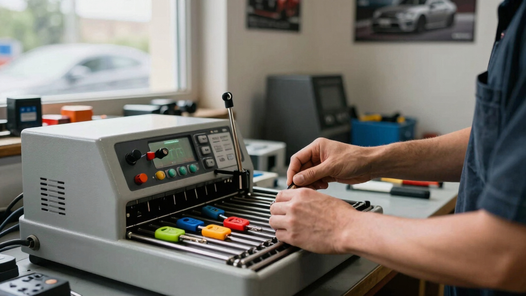 automotive key cutting machine