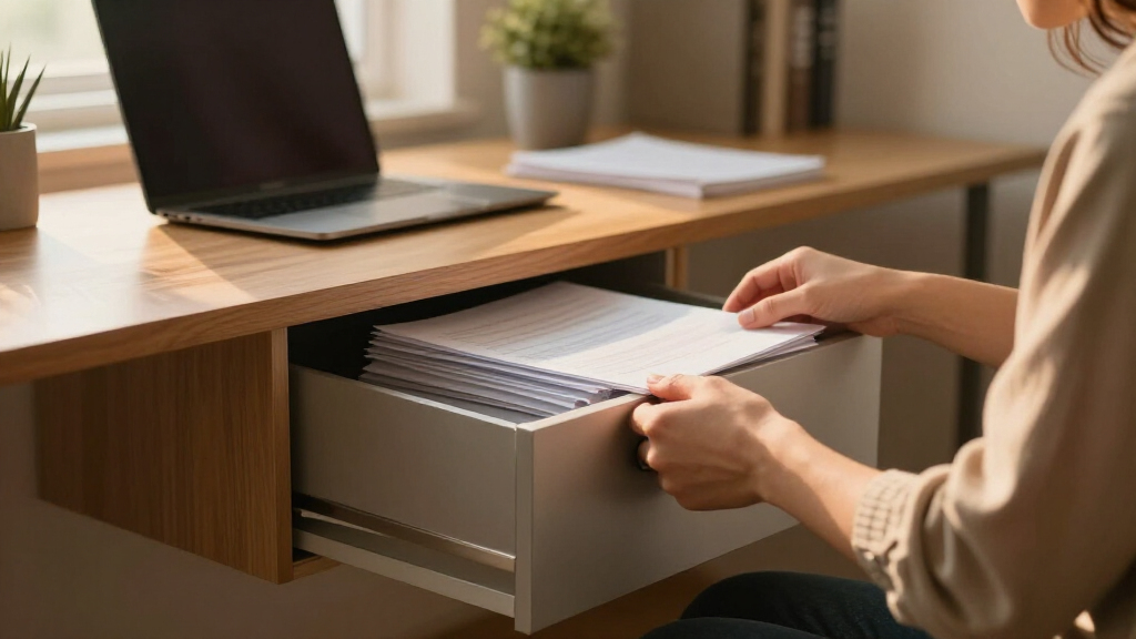best executive desk with file drawers