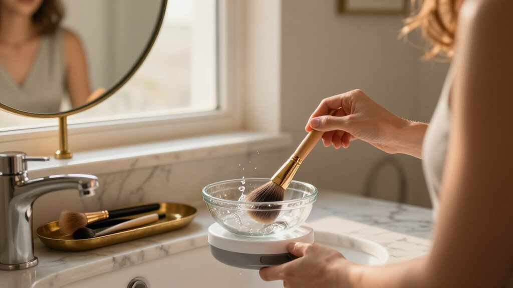 electric makeup brush cleaners