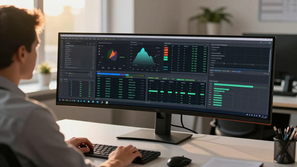 49 inch ultrawide monitor for trading desk