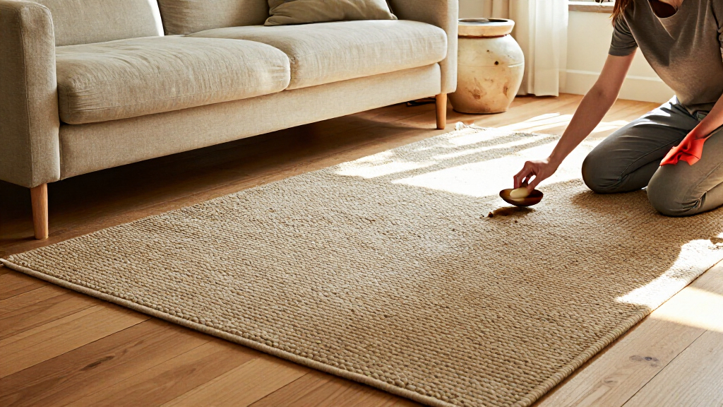 tonal neutral rugs for quiet luxury