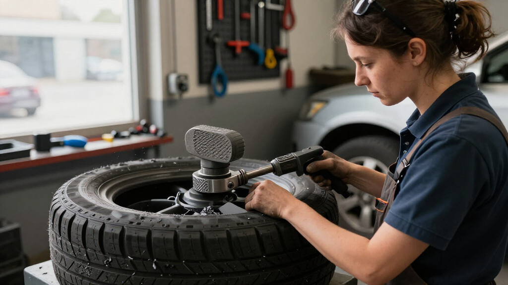 tire grooving tools for custom treads