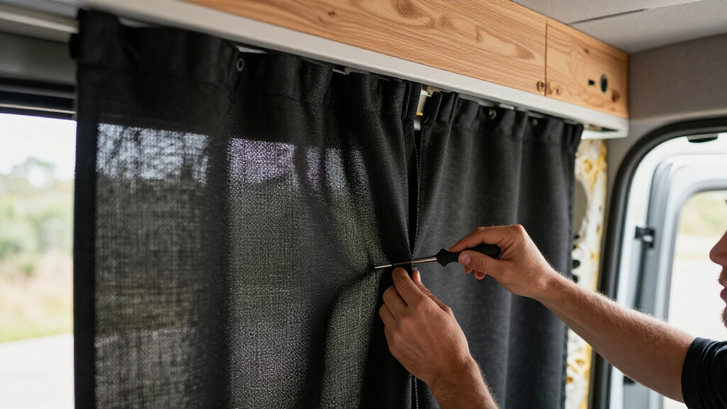 thermal blackout curtains for vans