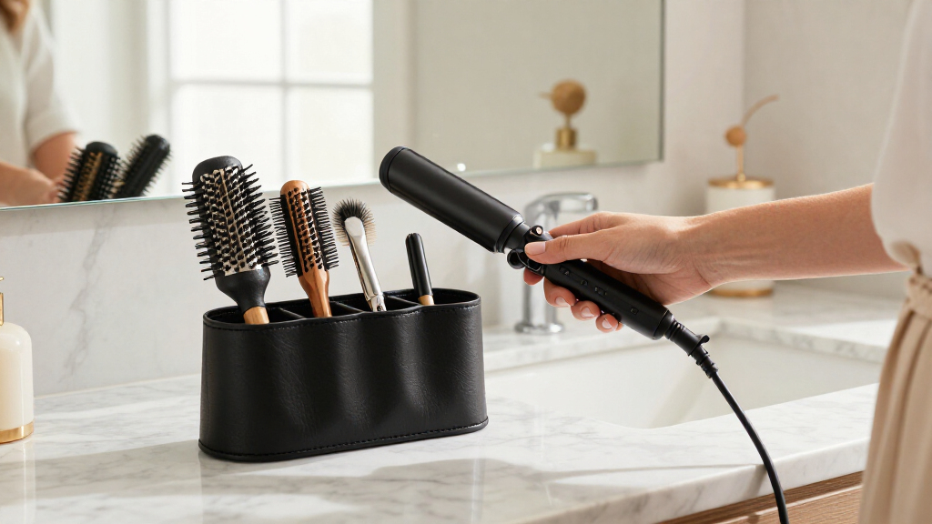 premium hair tool organizer