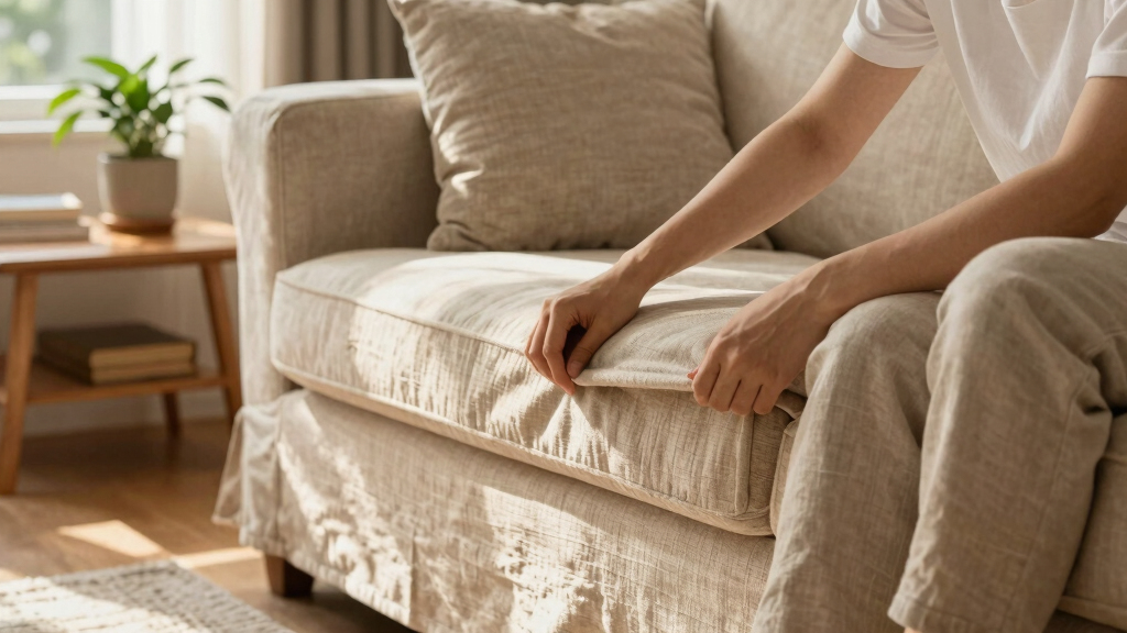 slipcover sofa