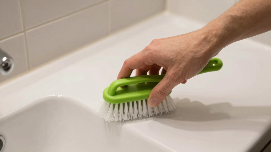 bathroom scrubber