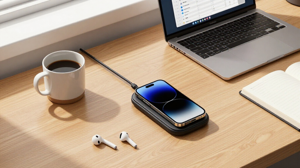 wireless chargers for office desks