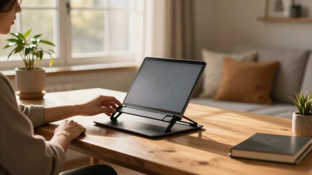 laptop stands remote work