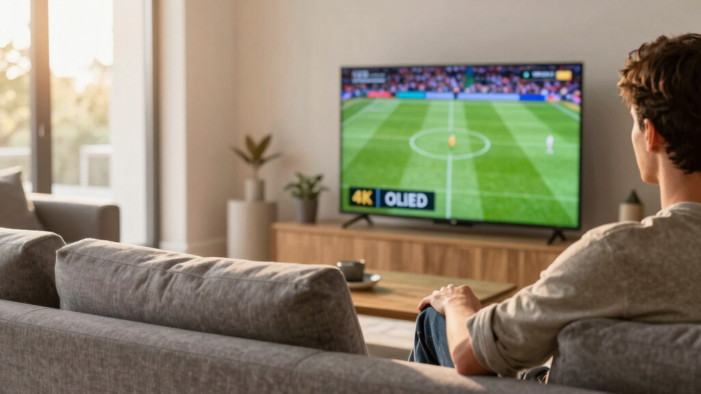 4K OLED TVs for sports