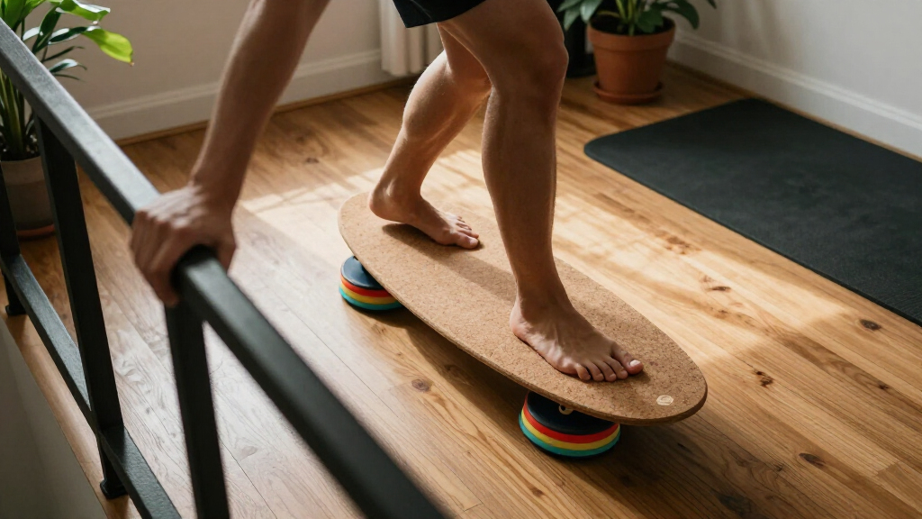 balance boards and wobble trainers