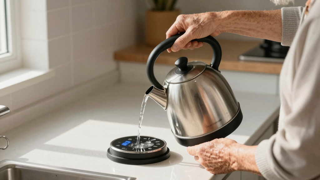 electric kettle temperature control
