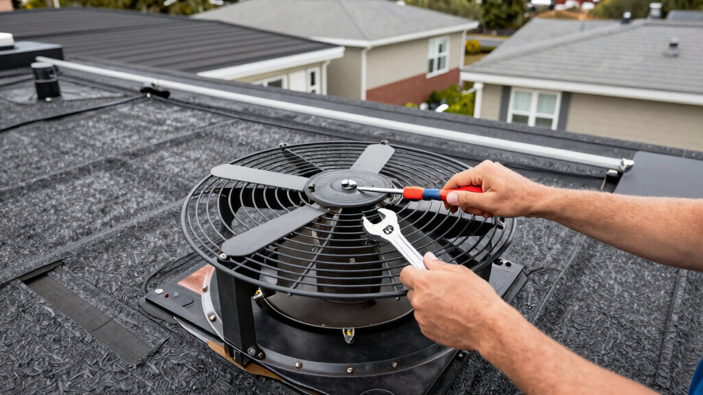 best whole house fans for flat roof homes