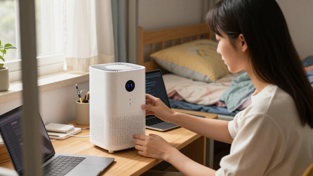 compact air purifiers for dorms