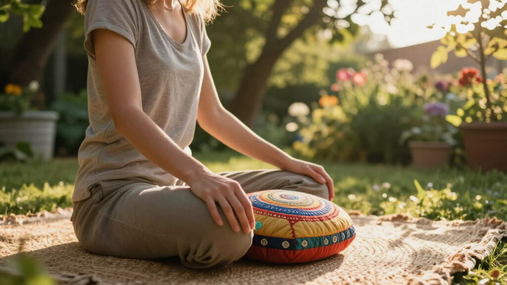 chakra balancing meditation cushions