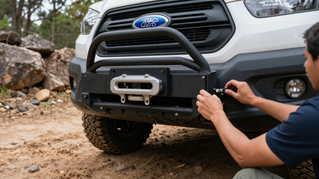 best Ford Transit winch bumpers
