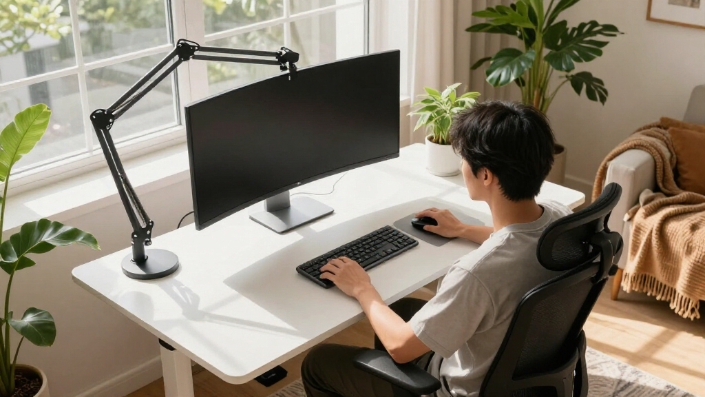 ergonomic setup for ai work