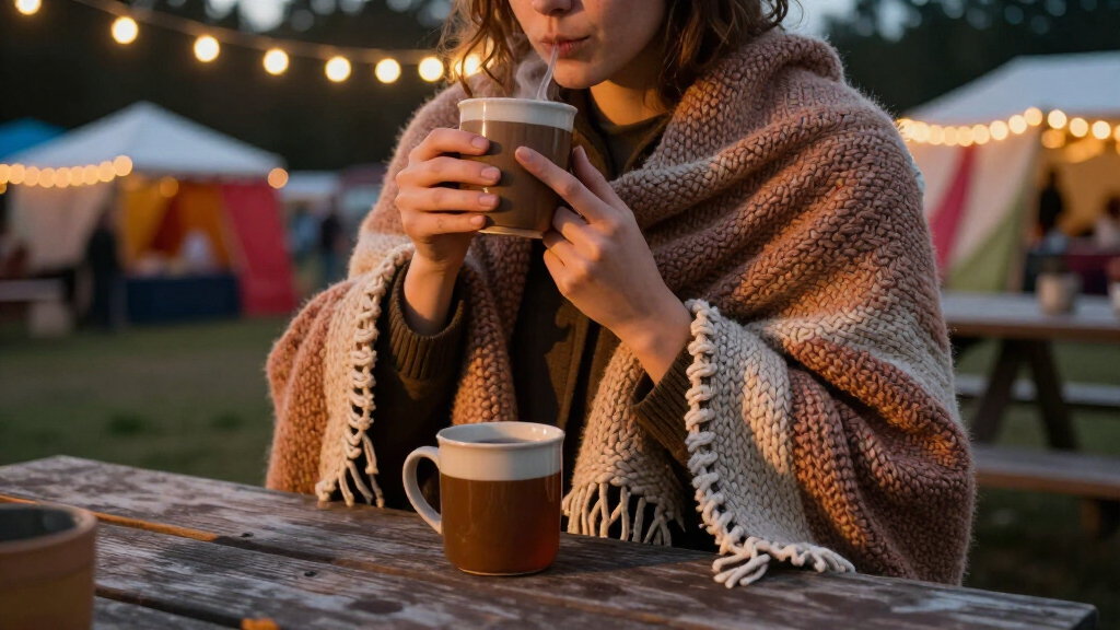 cozy festival blankets