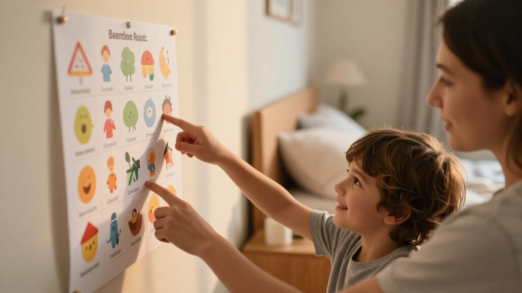 bedtime routine charts for kids