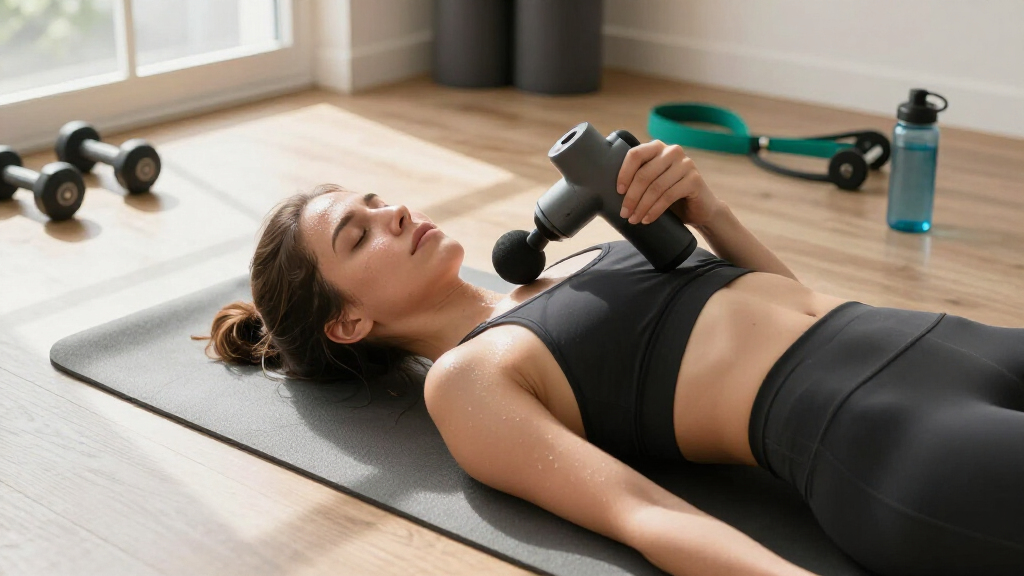 massage guns for postpartum weightlifting
