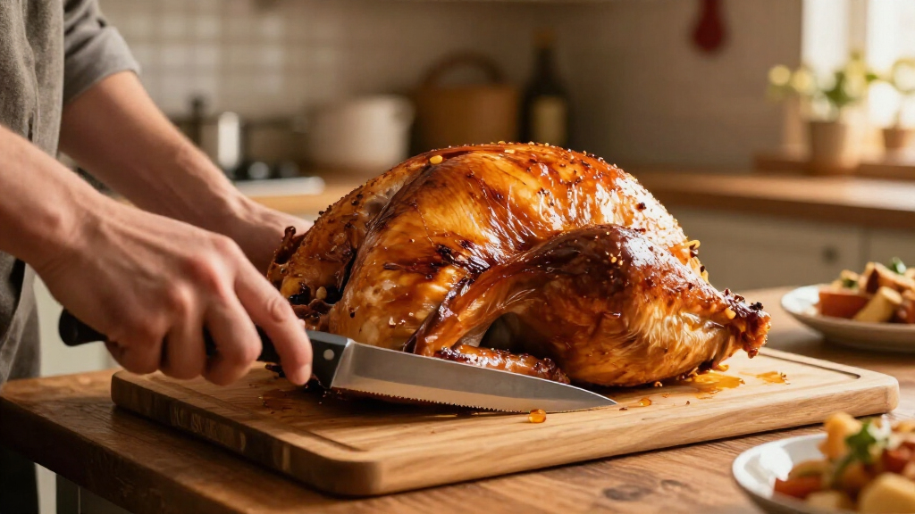 carving knife set for holiday turkey