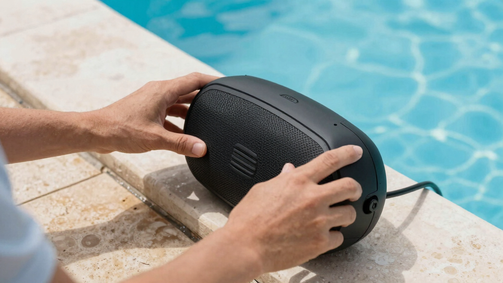 waterproof poolside speakers