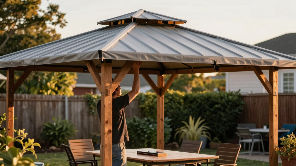 best 10x12 hardtop gazebo